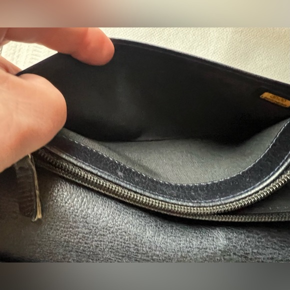 CHANEL Camellia Coco Black Leather Bifold Long Wallet - Picture 12 of 16